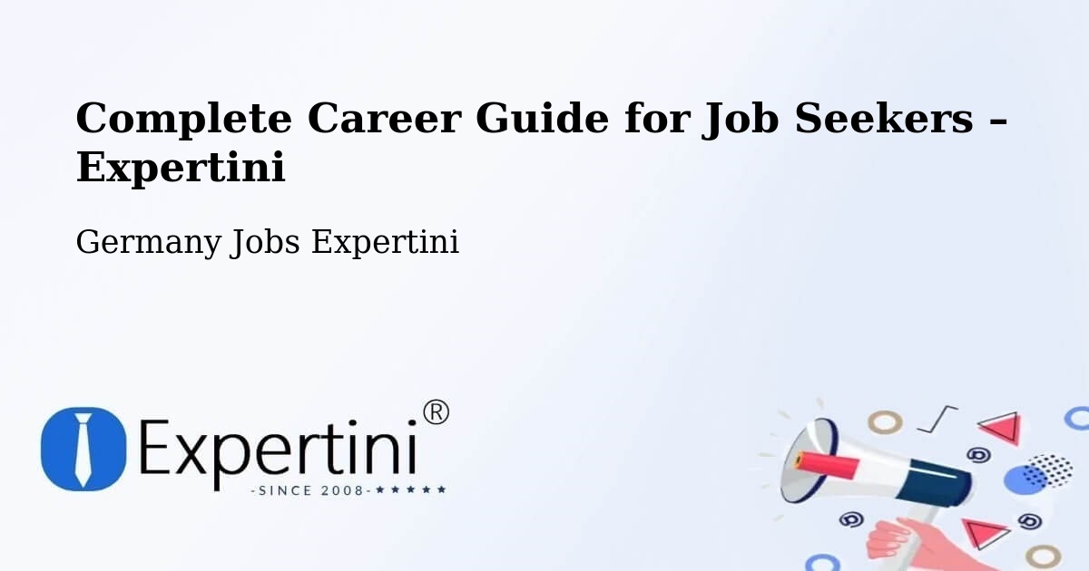 Career Guide for Job Seekers – Fürth - Fürth, Germany Jobs Expertini
